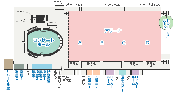 館内施設マップ