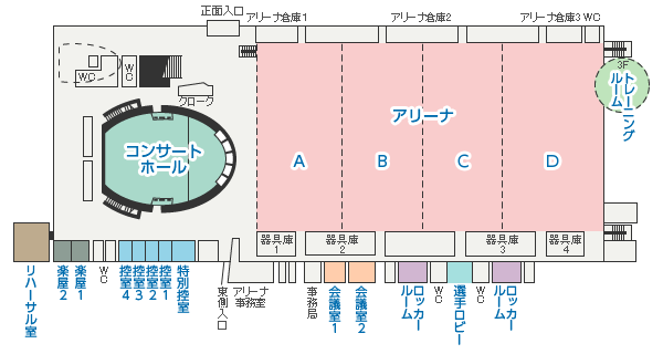 館内施設マップ