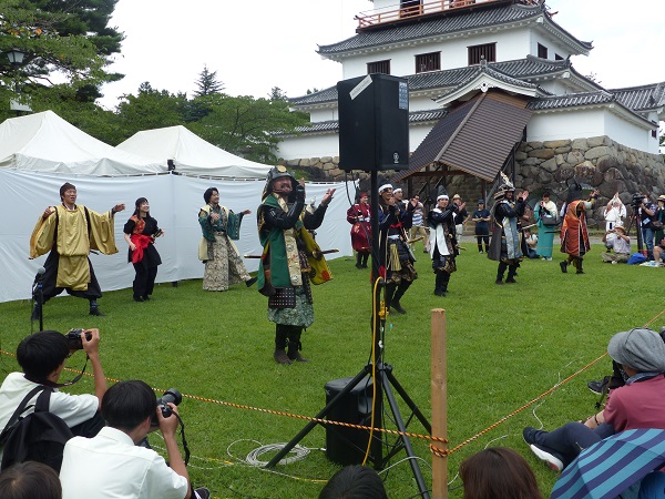 白石城 東日本武将隊 夏の陣02